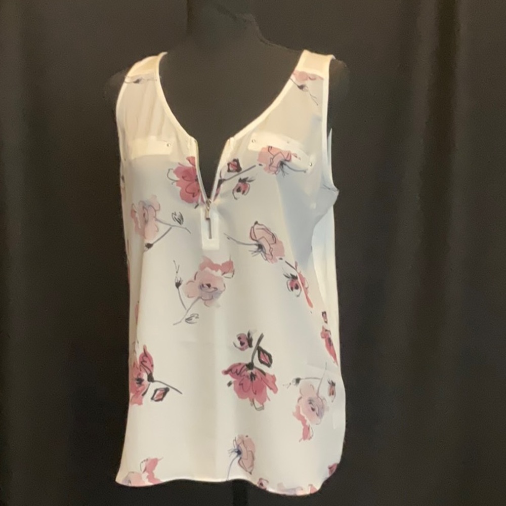 Sleeveless summer top